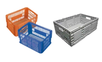 Plastic Crate Stacking